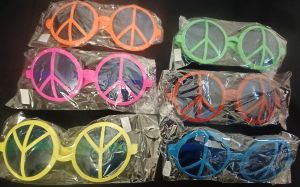 Glasses - Peace Jumbo glasses